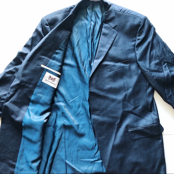 Hickey Freeman navy blue suit - Picture 1 of 5